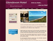 Tablet Screenshot of glendevonhotel.com